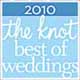 2010 Pick The Knot Best of Weddings chosen by Local Brides in 2010